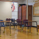 A classroom at the Utopia Independent School in Utopia, Texas.