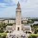 The Louisiana state Capitol on April 4, 2023, in Baton Rouge, La. 