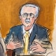 David Pecker on the witness stand