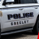 A Greeley Police Department vehicle.