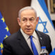 Israeli Prime Minister Benjamin Netanyahu in Jerusalem on April 17, 2024. 