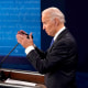 Image: Donald Trump And Joe Biden Participate In Final Debate Before Presidential Election