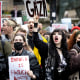 College students in Chicago join protests in support of Gaza.
