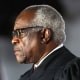 Justice Clarence Thomas attends the ceremonial swearing-in ceremony for Amy Coney Barrett  at the White House