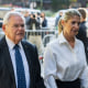 Bob and Nadine Menendez arrive at the courthouse