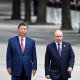 Vladimir Putin and Xi Jinping.