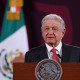 Andrés Manuel López Obrador, presidente de México, durante su conferencia matutina en el Palacio Nacional de Ciudad de México, el 2 de mayo de 2024.