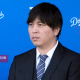 Ippei Mizuhara, quien fuera intérprete de la estrella del béisbol Shohei Ohtani, durante una conferencia de prensa en Los  Ángeles, el 14 de diciembre de 2023.
