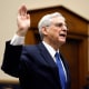 Merrick Garland is sworn in while testifying before the House Judiciary Committee