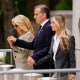 Hunter Biden accompanied by first lady Jill Biden and his wife, Melissa Cohen Biden