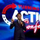 Charlie Kirk  speaks at the conference