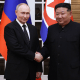 Russian President Vladimir Putin landed in North Korea early on June 19, the Kremlin said, kicking off a visit set to boost defence ties between the two nuclear-armed countries as Moscow pursues its war in Ukraine. 