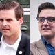 Side by side of John McEntee and Chris Hayes
