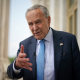 Senate Majority Leader Chuck Schumer at the Capitol on Thursday, Aug. 1, 2024.