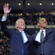 Democratic presidential candidate Barack Obama and vice presidential candidate Joe Biden
