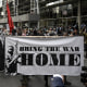 Pro-Palestinian protest in front of the Israeli consulate in Chicago