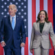 Joe Biden and Kamala Harris.