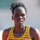 Rebecca CHEPTEGEI participating in the marathon at the World Athletics Championships in Budapest 2023.