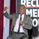 Robert F. Kennedy Jr. speaks at a campaign event for former President Donald Trump.