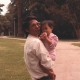 American pastor David Lin and his daughter Alice in 1984.