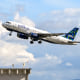 A JetBlue Airlines plane