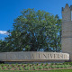 Indiana University sign