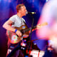 Chris Martin performs in Las Vegas, Nevada, on September 21, 2024. 