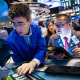 Traders working at the New York Stock Exchange on October 2, 2024.