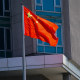 The Chinese flag flies outside the Chinese consulate in New York City on Sept. 22, 2020.