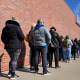 Voters in Omaha, Nebraska