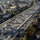 Traffic on Interstate 110 