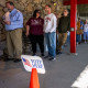 early voting north carolina queue line politics political