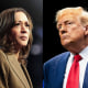 Vice President Kamala Harris and former President Donald Trump.