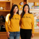 Twrl co-founders Olivia Chen and Pauline Ang pose for a portrait on Oct. 21, 2024, in Palo Alto, Calif. 