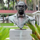 A bust of Robert Smalls