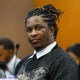 Young Thug in court