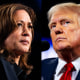 Kamala Harris and Donald Trump