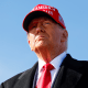Republican presidential nominee, former U.S. President Donald Trump in Lititz, Penn. on Nov. 3, 2024.