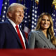 Image: Republican Presidential Nominee Donald Trump Holds Election Night Event In West Palm Beach