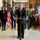 Minnesota U.S. Attorney Andy Luger addresses reporters on Friday, Nov. 22, 2024, at the federal courthouse in Fergus Falls, Minn., after two men were found guilty of human smuggling charges in connection with a case that led to the deaths of a family of four from India, who tried to cross the Canada-U.S. border during a blizzard in 2022. 