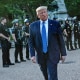 President Donald Trump leaves the White House on foot to go to St John's Episcopal church across from Lafayette Park in Washington on June 1, 2020. 