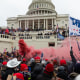 Donald Trump supporters at the U.S. Capitol building