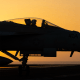 A fighter jet maneuvers on the deck of the USS Dwight D. Eisenhower in the Red Sea, June 11, 2024. 