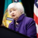 Secretary of the Treasury Janet Yellen gives remarks at an event celebrating the Community Development Financial Institutions FUND (CDFI) at the U.S. Treasury Department on November 21, 2024 in Washington, DC.