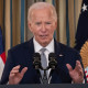 President Joe Biden speaks at the White House