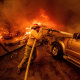 Eaton Fire in Altadena Calif
