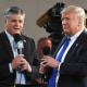 President Donald Trump Holds MAGA Rally In Las Vegas sean hannity politics political politician