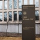 The Theodore Roosevelt Federal Building headquarters sign