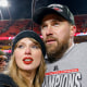 Taylor Swift and Travis Kelce.
