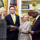 Image: Pam Bondi Sworn In As Attorney General In The Oval Office